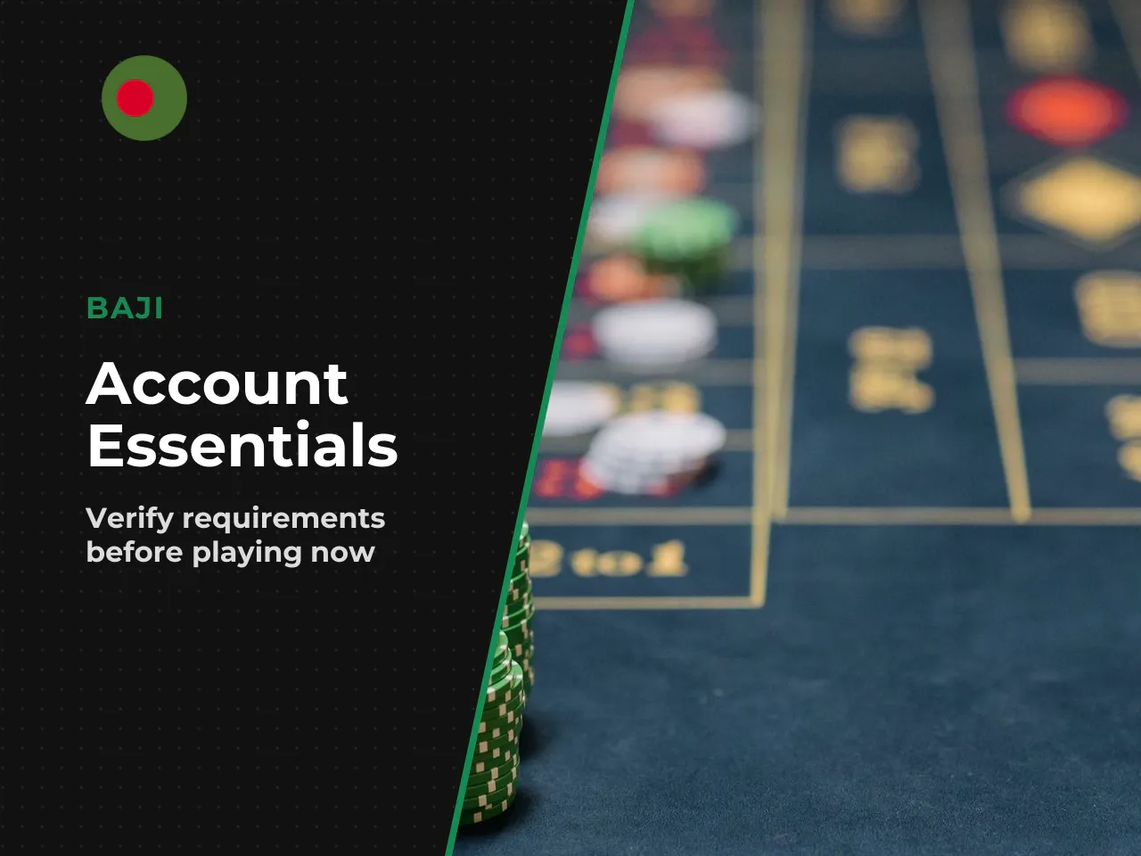 What Account and Deposit Conditions Matter