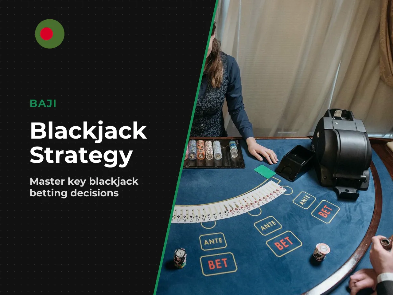 Main Decisions While Playing Blackjack. Key