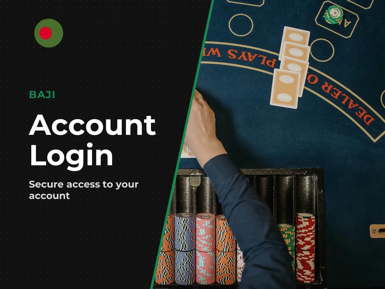 Login and First Actions After Account